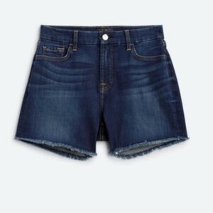 NWT Jen7 by 7 for All Mankind Raw‎ Hem Denim Shorts Size 16